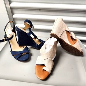 BUNDLE 2 New Pair of wedge Sandles